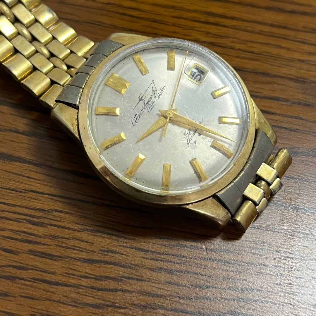 希少品CITIZEN SUPER JET 39J AUTO DATER ジャンク