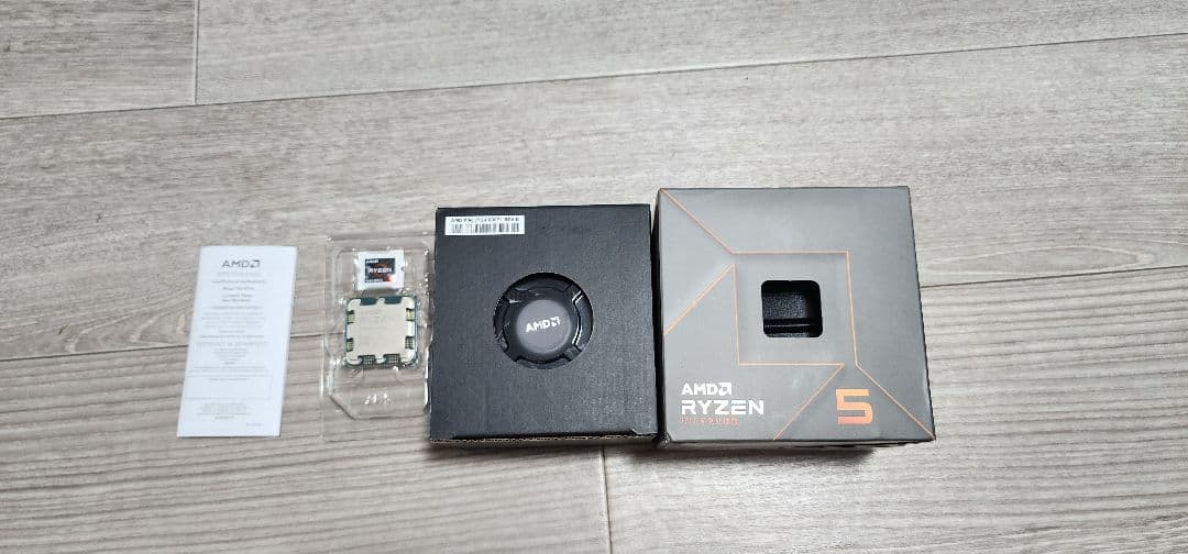 ryzen 5 7600 動作確認済み