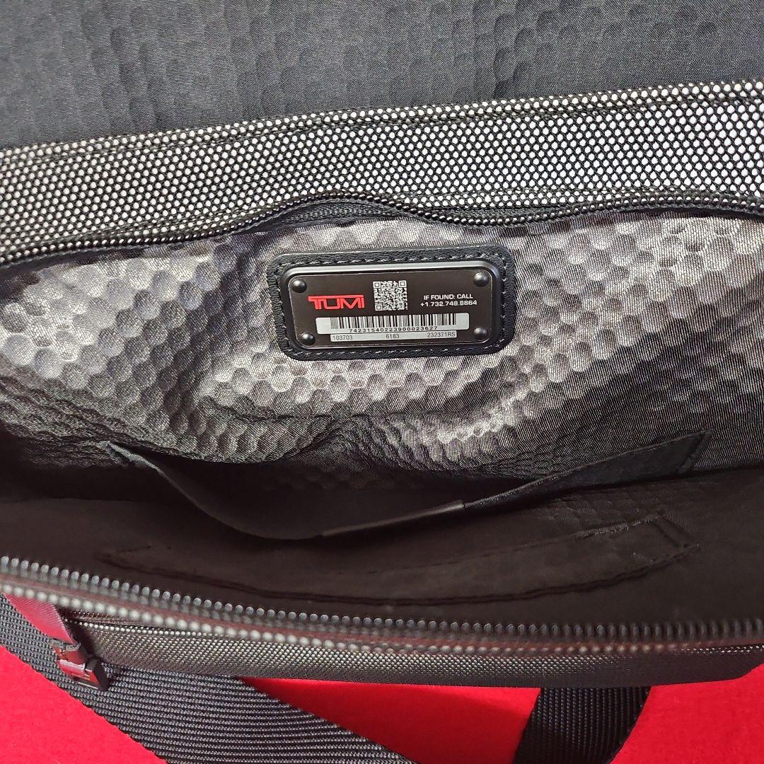 ぼぼ未使用美品★TUMI アルファブラボーバッグ ナイロン レザーメッシュ