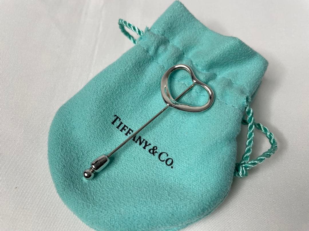 Tiffany/ティファニー オープンハート ブローチ