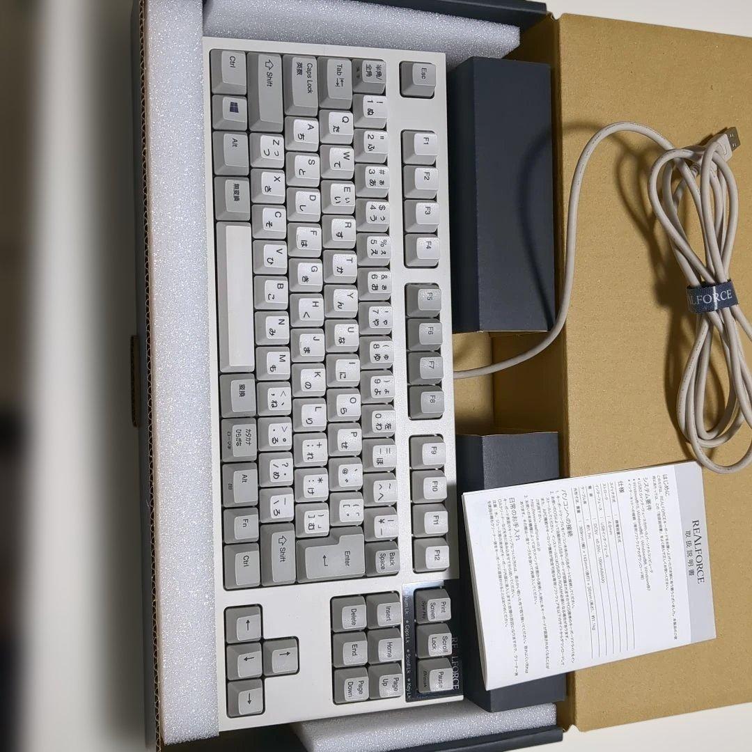 REALFORCE TKL R2（R2TL-JP3-IV／30g／JIS）