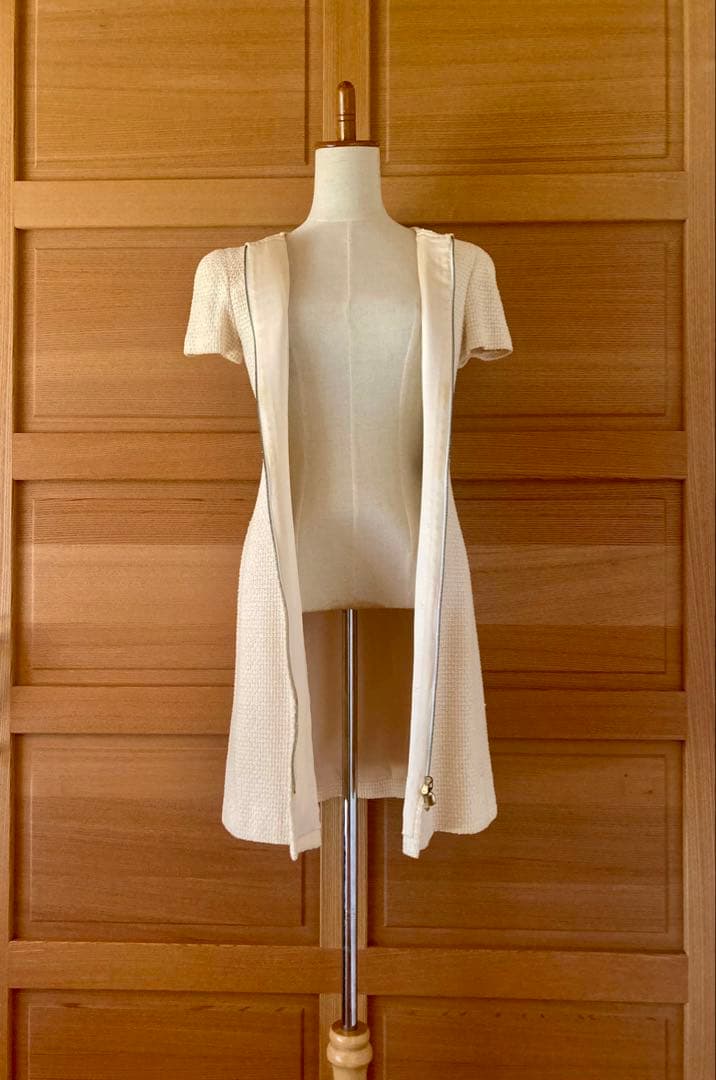 CHANEL ワンピース　ココマーク　特価　クリーニング済　ガーメントカバー付