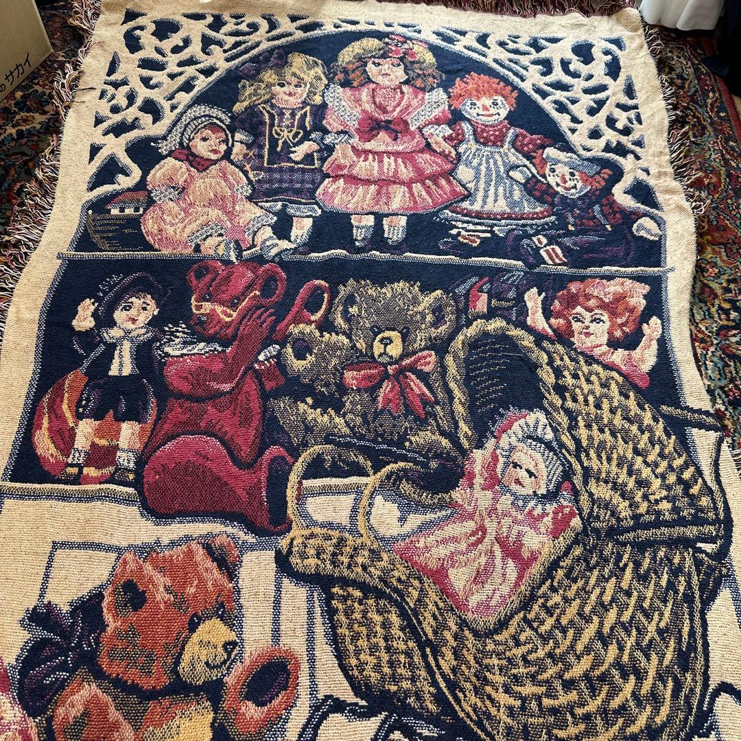 vintage ラグ カーペット ノスタルジック　ドールジョゼット　アンティーク