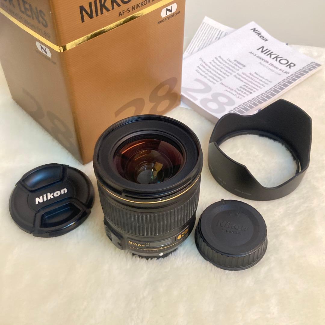 Nikon AF-S NIKKOR 28mm f/1.8G レンズ