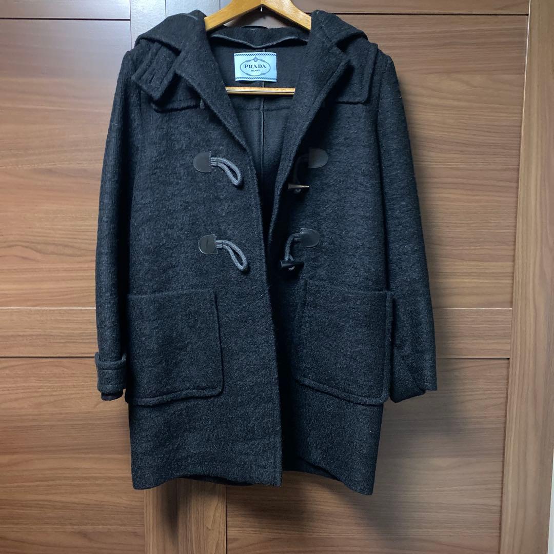 Machi PRADA プラダ　バージンウール ダッフルコート ジャケット