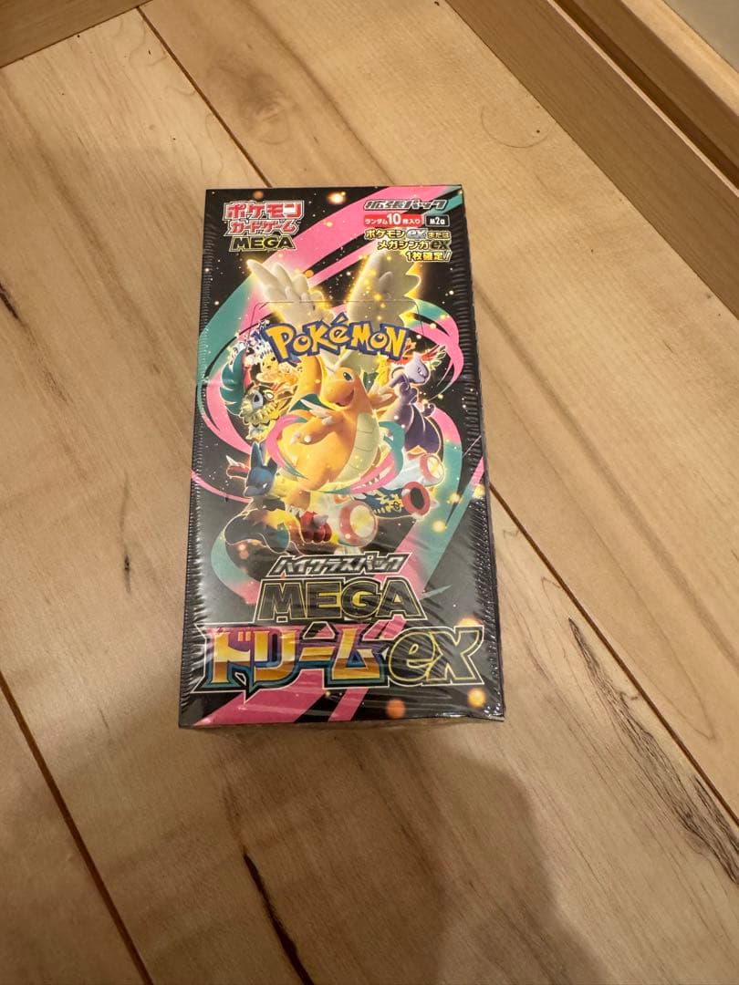 ポケモンカードゲーム MEGAドリームEX シュリンク付きBOX
