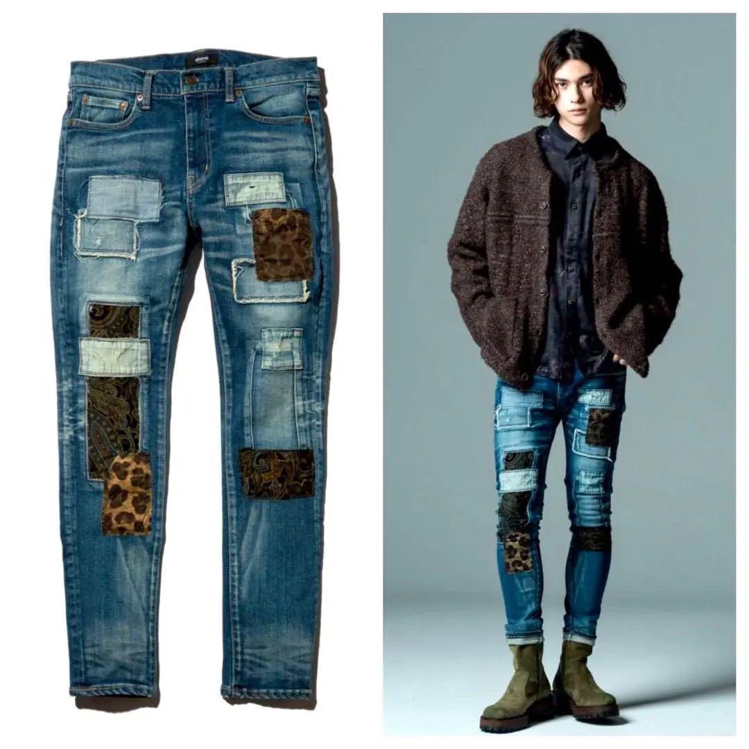 glamb グラム アンノウンアンプラグド デニム メンズL 美品