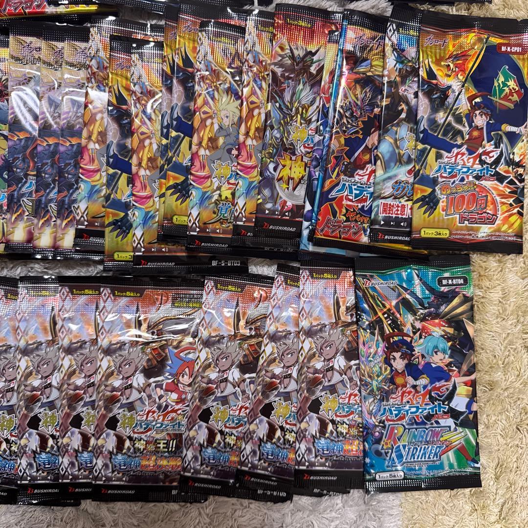 【値下げ不可】バディファイト　未開封パック　154パック　まとめ売り【3962