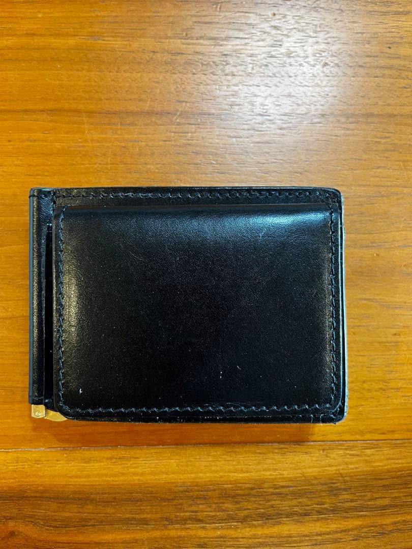 値下げ！ ローター　マネークリップ　ルガートレザー