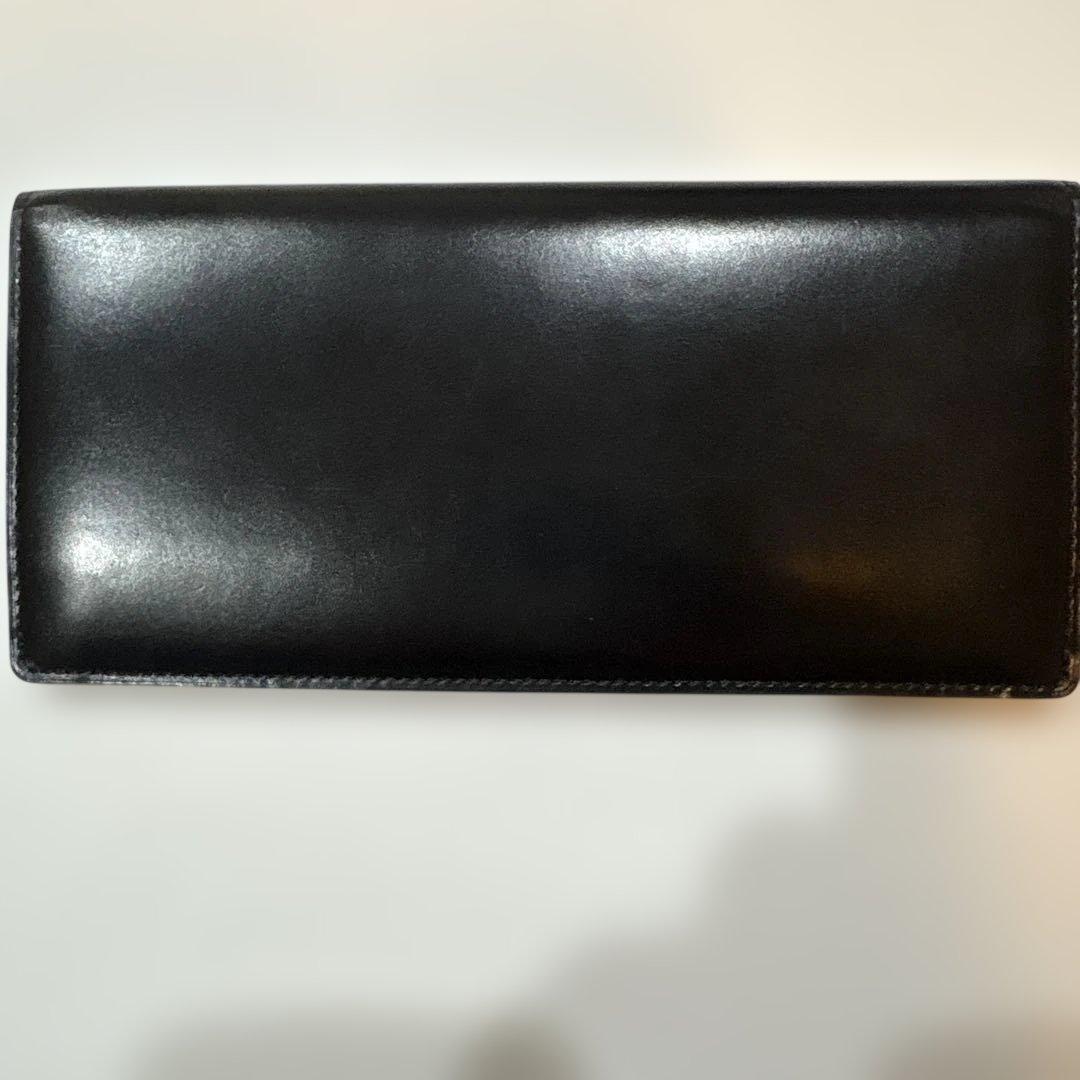 土屋鞄　コードバン 長財布　黒