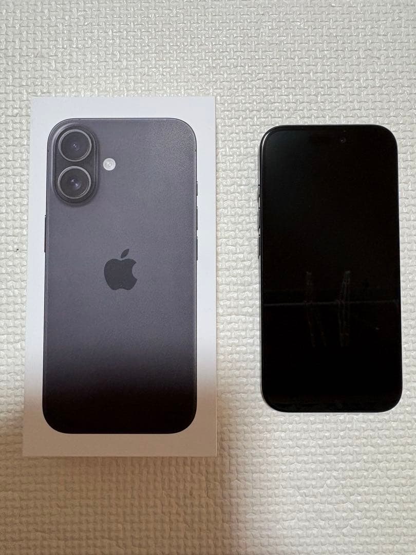 Apple iPhone 16ブラック 128GB SIMフリー