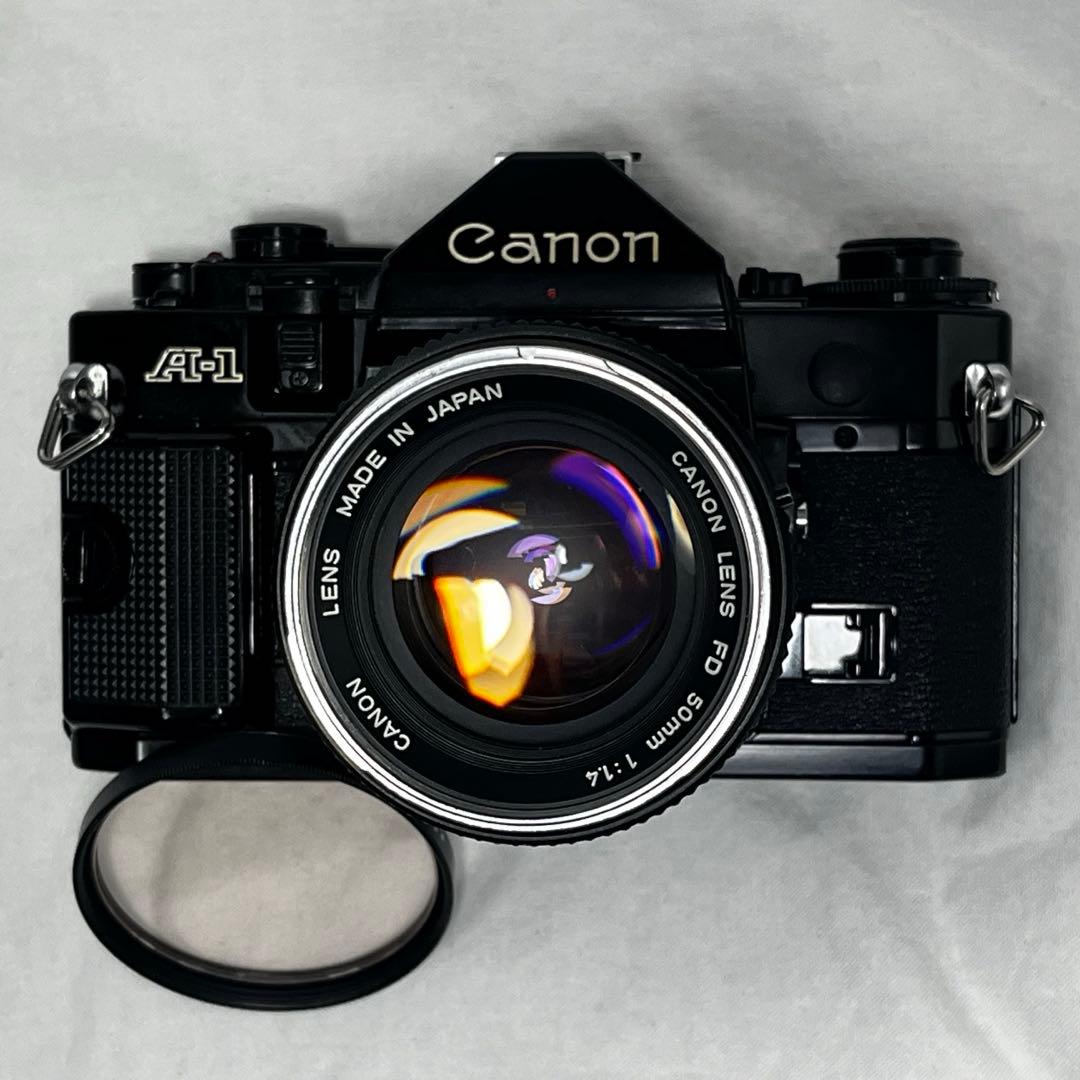 [動作確認済み] CANON キヤノン A-1 FD F1.4 50mm