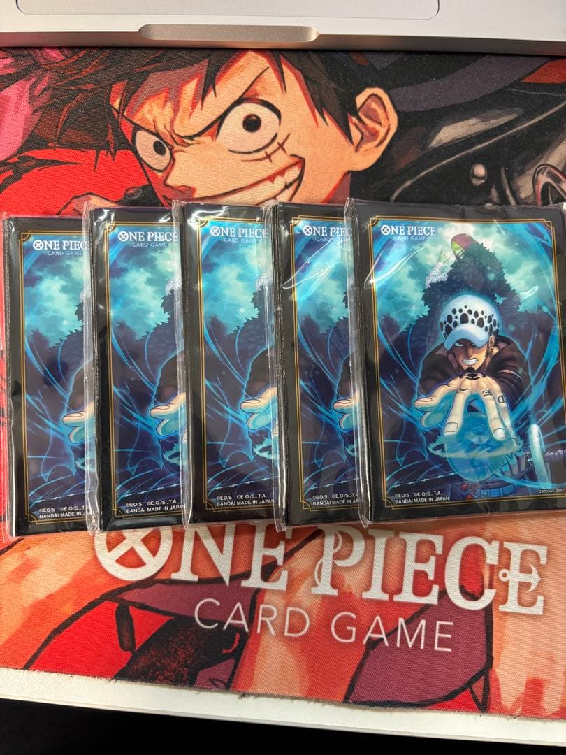 スリーブ 悪魔の実コレクション トラファルガー・ロー 50枚 【スリーブ】