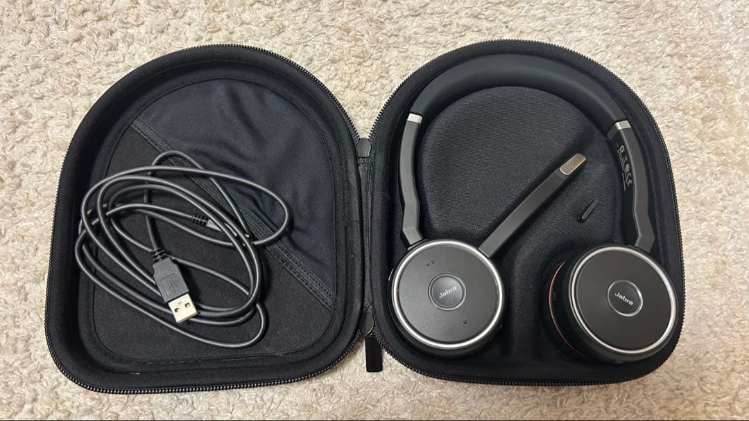 【美品】Jabra Evolve 75 ワイヤレスヘッドセット