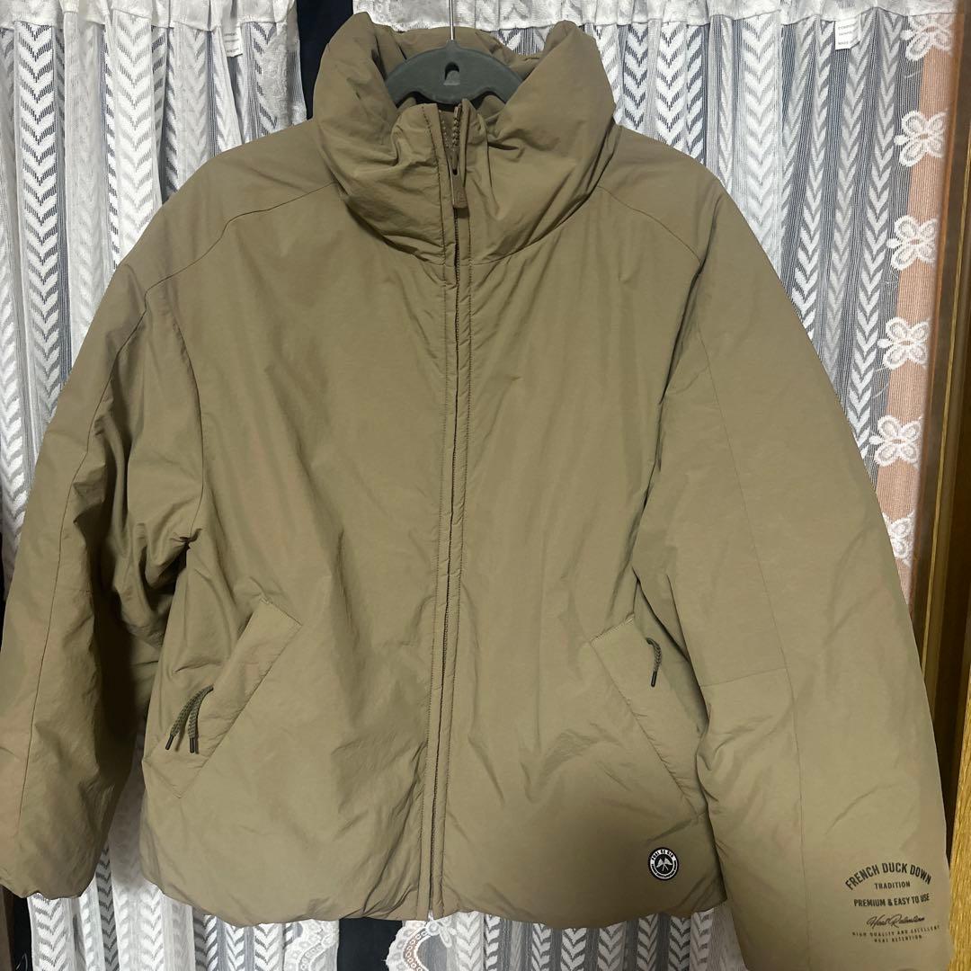 ピュアルセシン　フレンチダックダウンジップアップジャケット