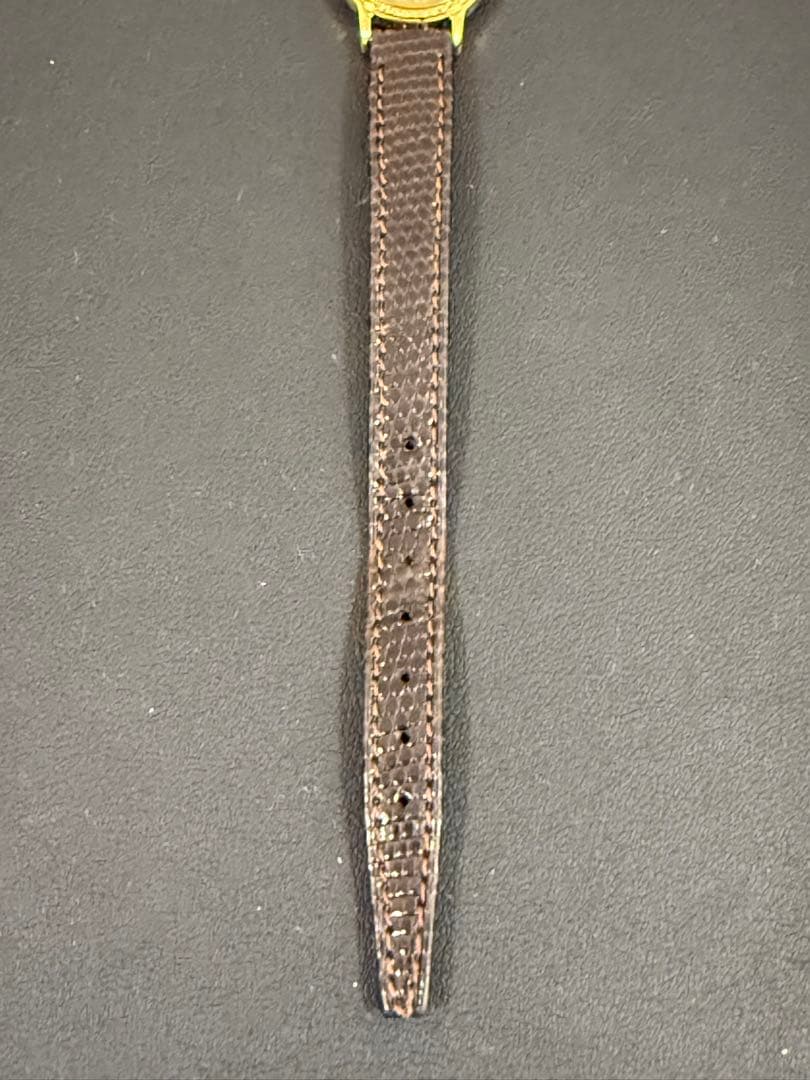 LONGINES アナログ時計 ゴールド/ブラウン 美品！