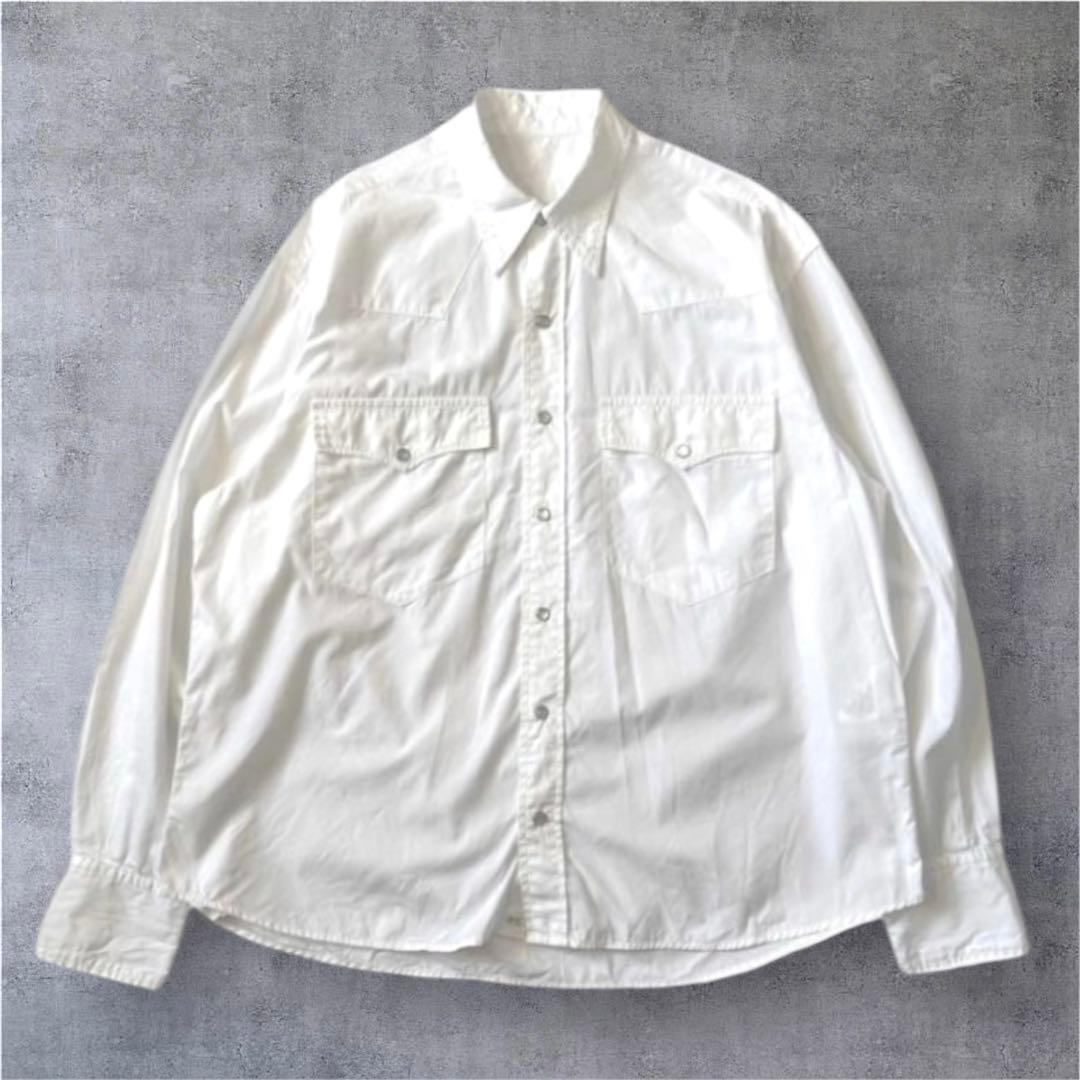 23SS PORTER CLASSIC ウエスタンシャツ ロールアップ 美品