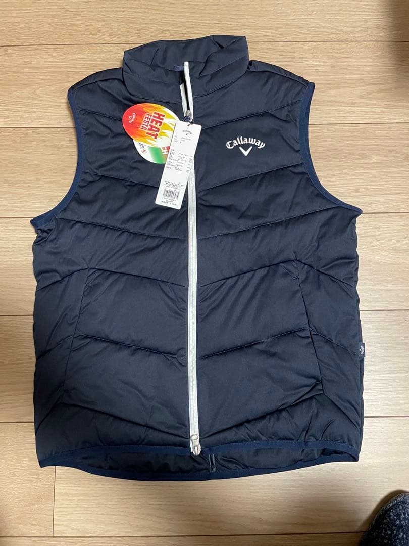 Callaway ネイビー ダウンベスト