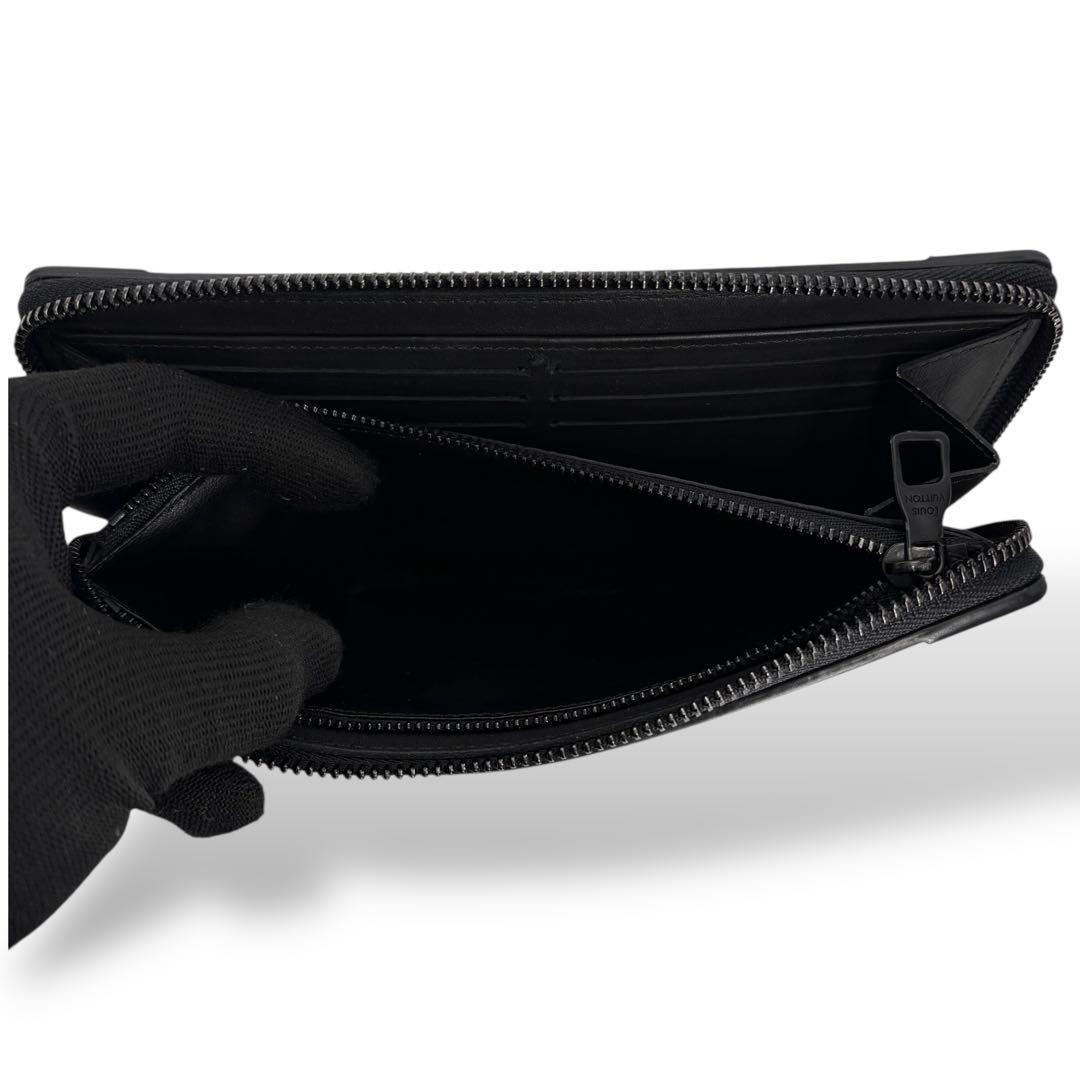 新型　ルイヴィトン モノグラム エクリプス トランク ジッピーウォレット 長財布