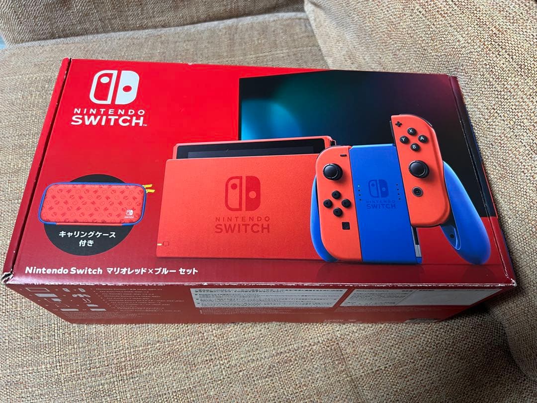 Nintendo Switch オレンジ・青 本体セット