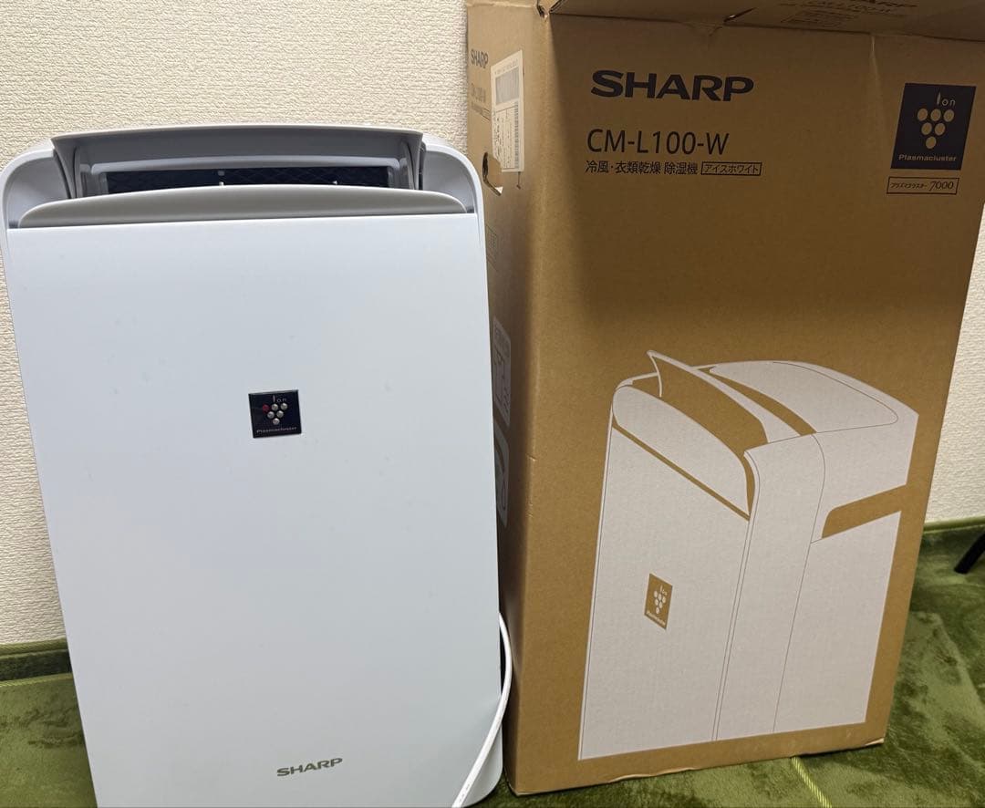 SHARP CM-L100-W 除湿機
