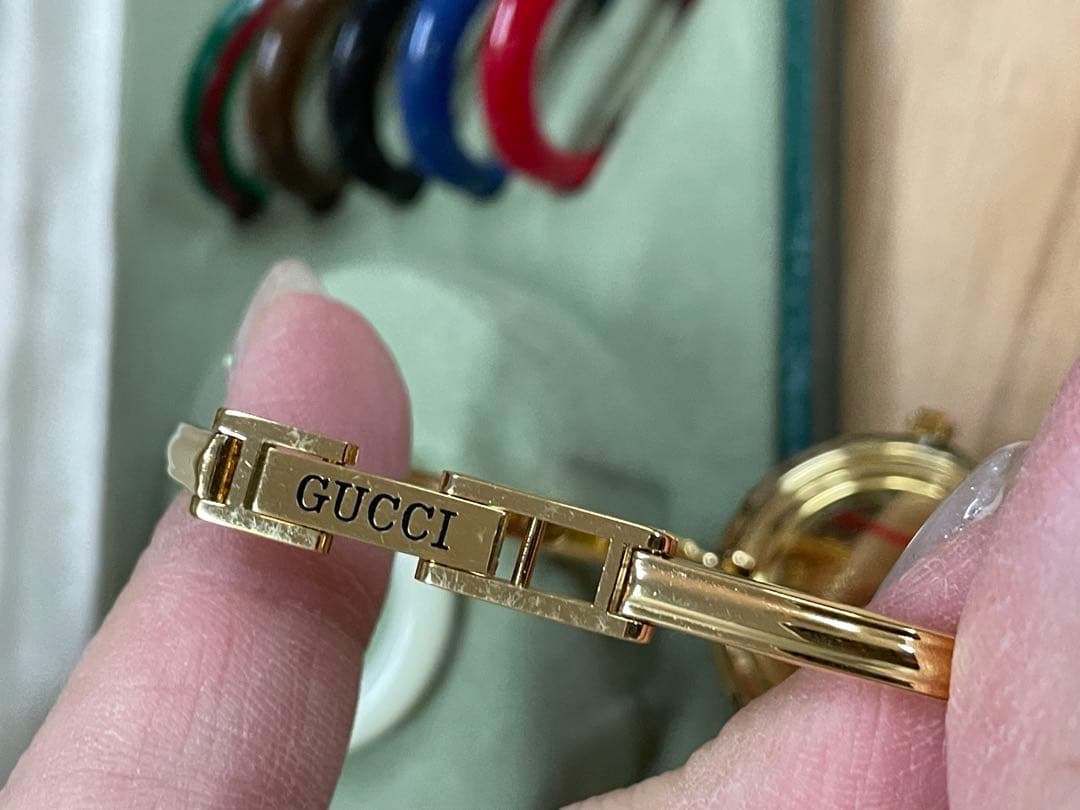 GUCCI✴︎チェンジベゼル腕時計