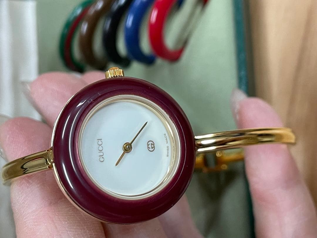 GUCCI✴︎チェンジベゼル腕時計