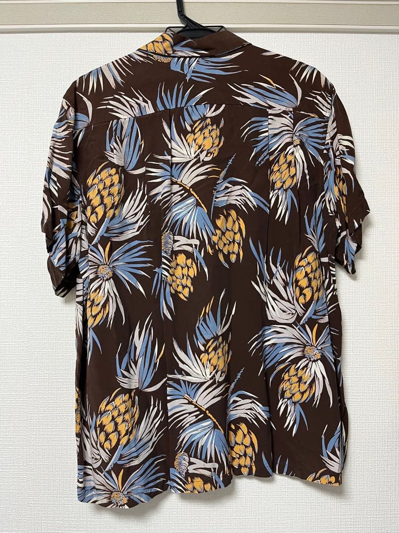 50's DUKE KAHANAMOKU パイナップル ハワイアンシャツ