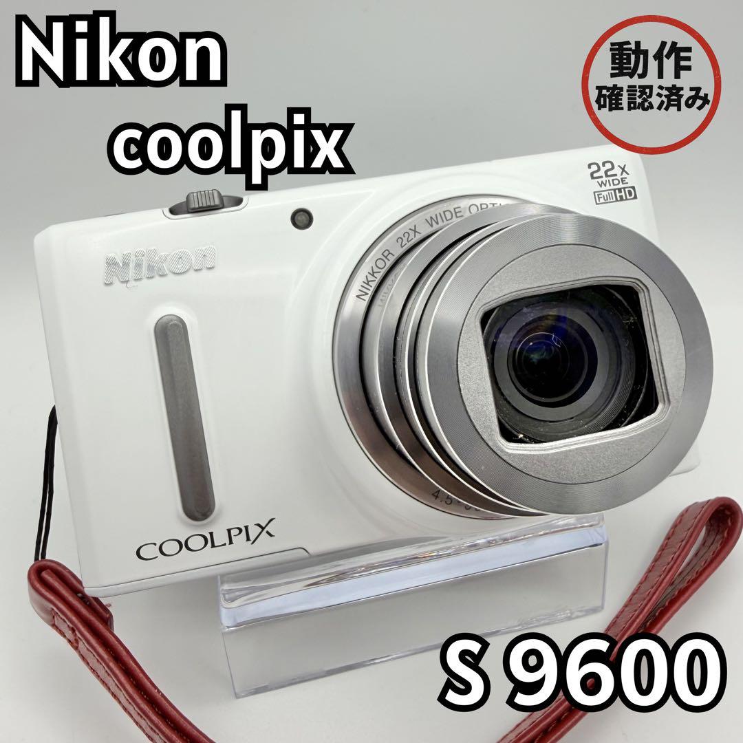 【美品】Nikon coolpix s9600 ニコン デジカメ Wi-Fi搭載