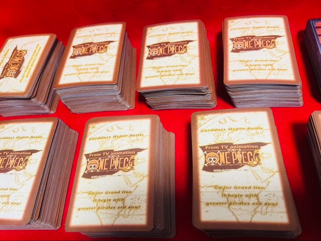 ワンピース旧カードゲーム　カードダス　850枚以上　まとめ　初期ハイパーバトル