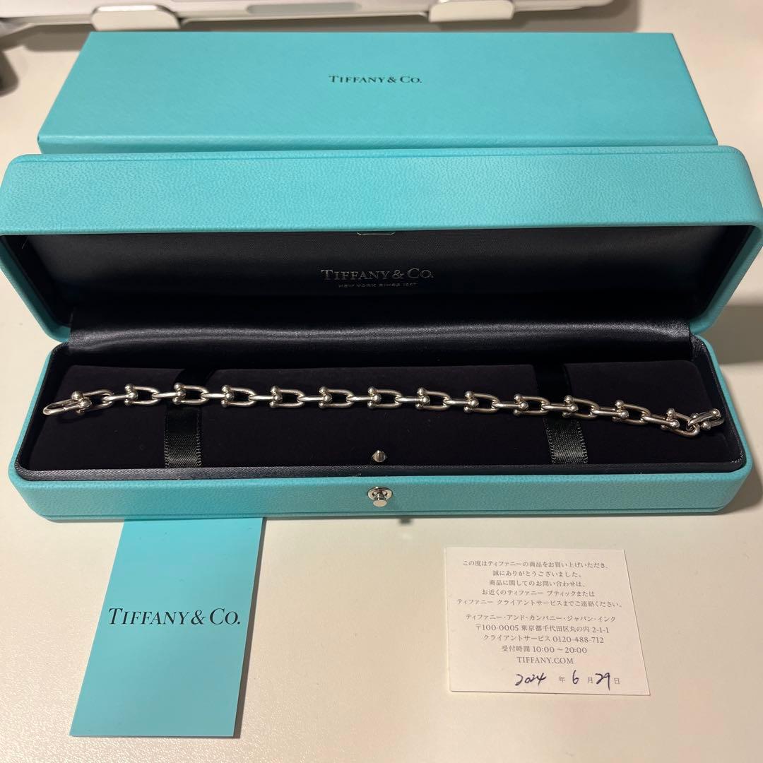 Tiffany & Co. ティファニー ハードウェアスモールリンクブレスレット