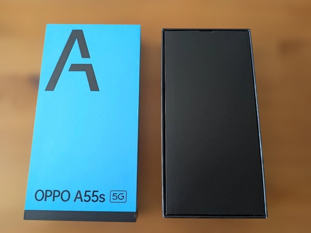 OPPO A55s 5G ブラック　64GB　楽天モバイル版　（simフリー）