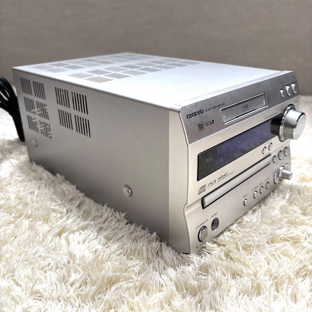 【メンテ/清掃済み】 ONKYO FR-N7 コンポ CD MD スピーカー付