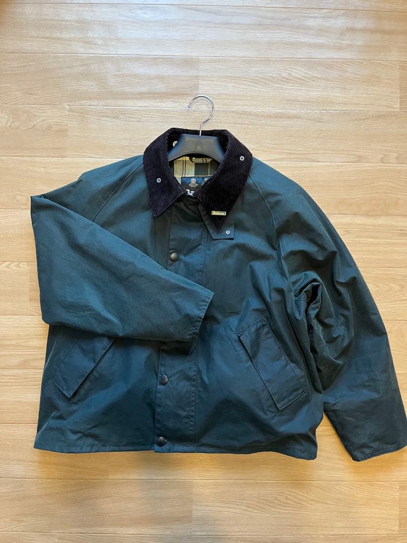 Barbour トランスポート ワックス ショート ジャケット 36