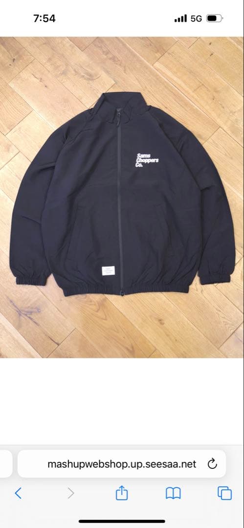 SAMS MOTORCYCLE ナイロントラックジャケット　セットアップ