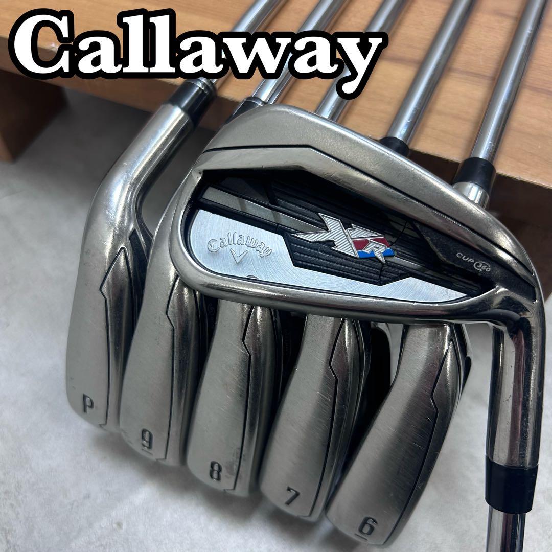 キャロウェイ　XR　メンズゴルフ　アイアンセット　6本セット　S　右利き用