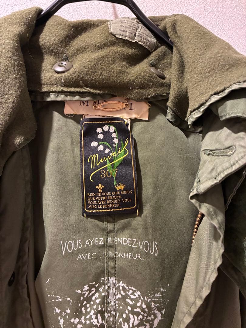 MUVEIL ミュベール　モッズコート リメイク　M-65 70's 米軍
