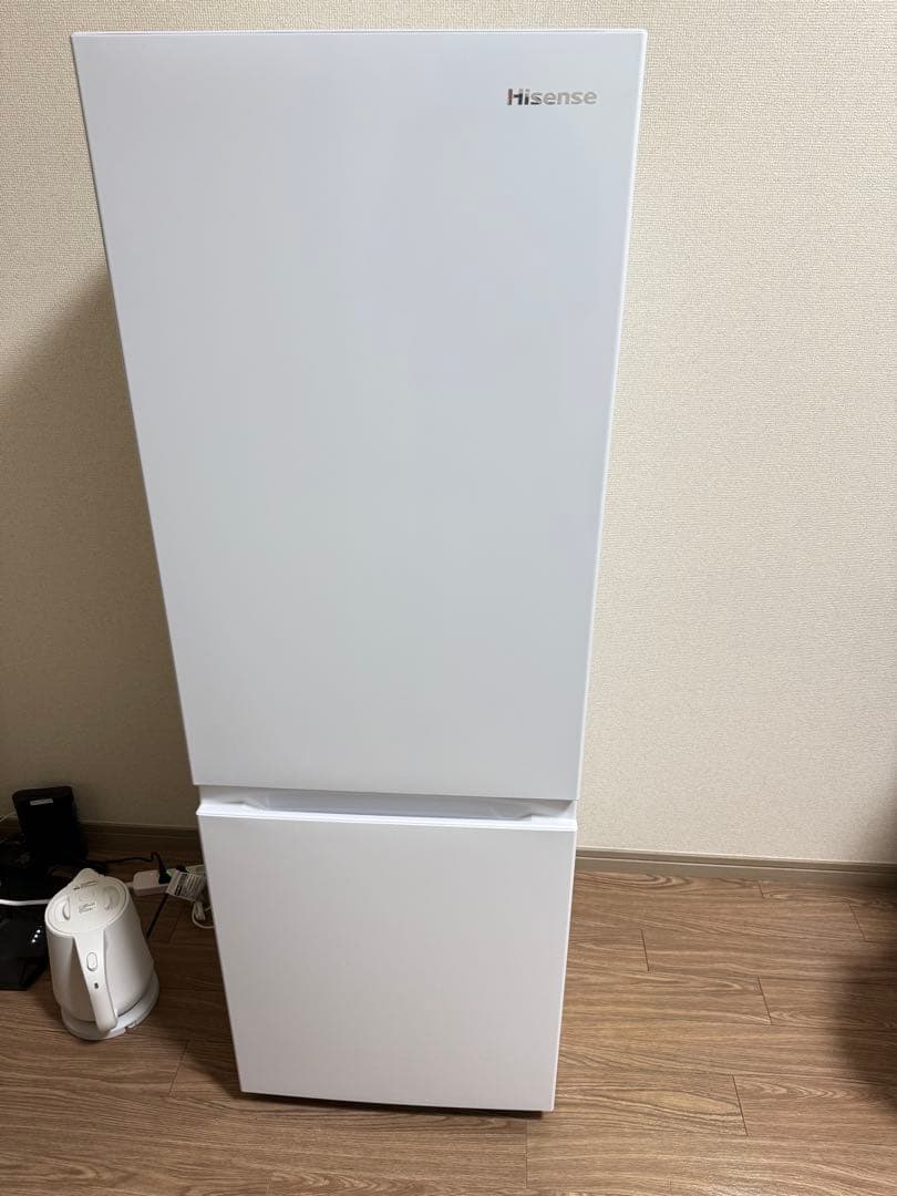 【くろみ専用】ハイセンス 冷蔵庫 175L ホワイト HR-D1701W 2ドア