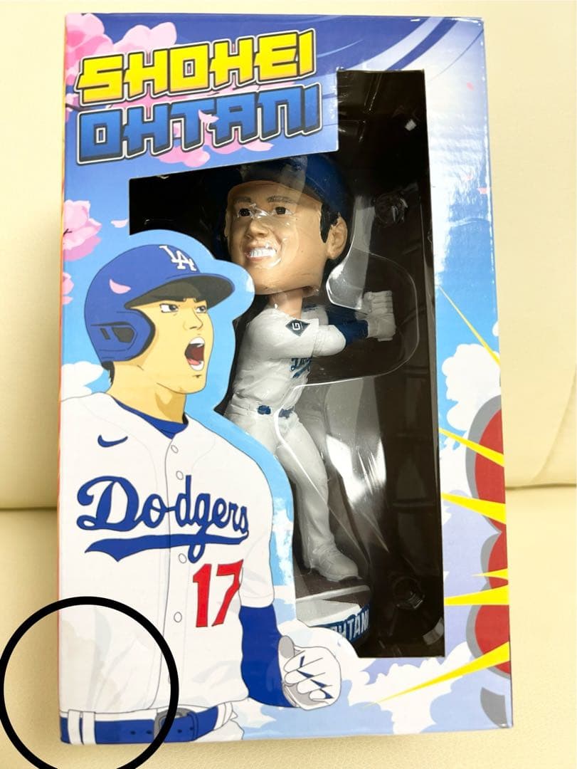 大谷翔平　ボブルヘッド　5/16 ドジャース初年度　第一弾記念品