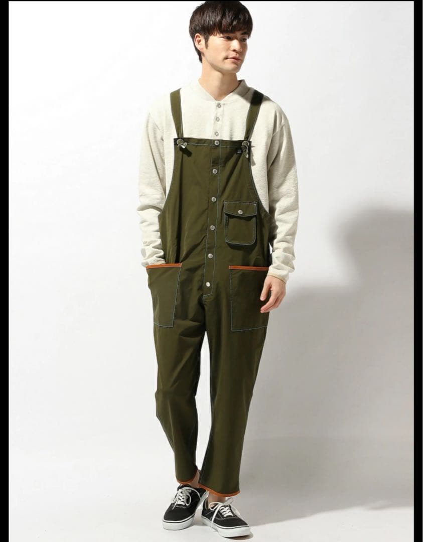 ✨新品✨gym master ジムマスター オーバーオール XL オリーブ