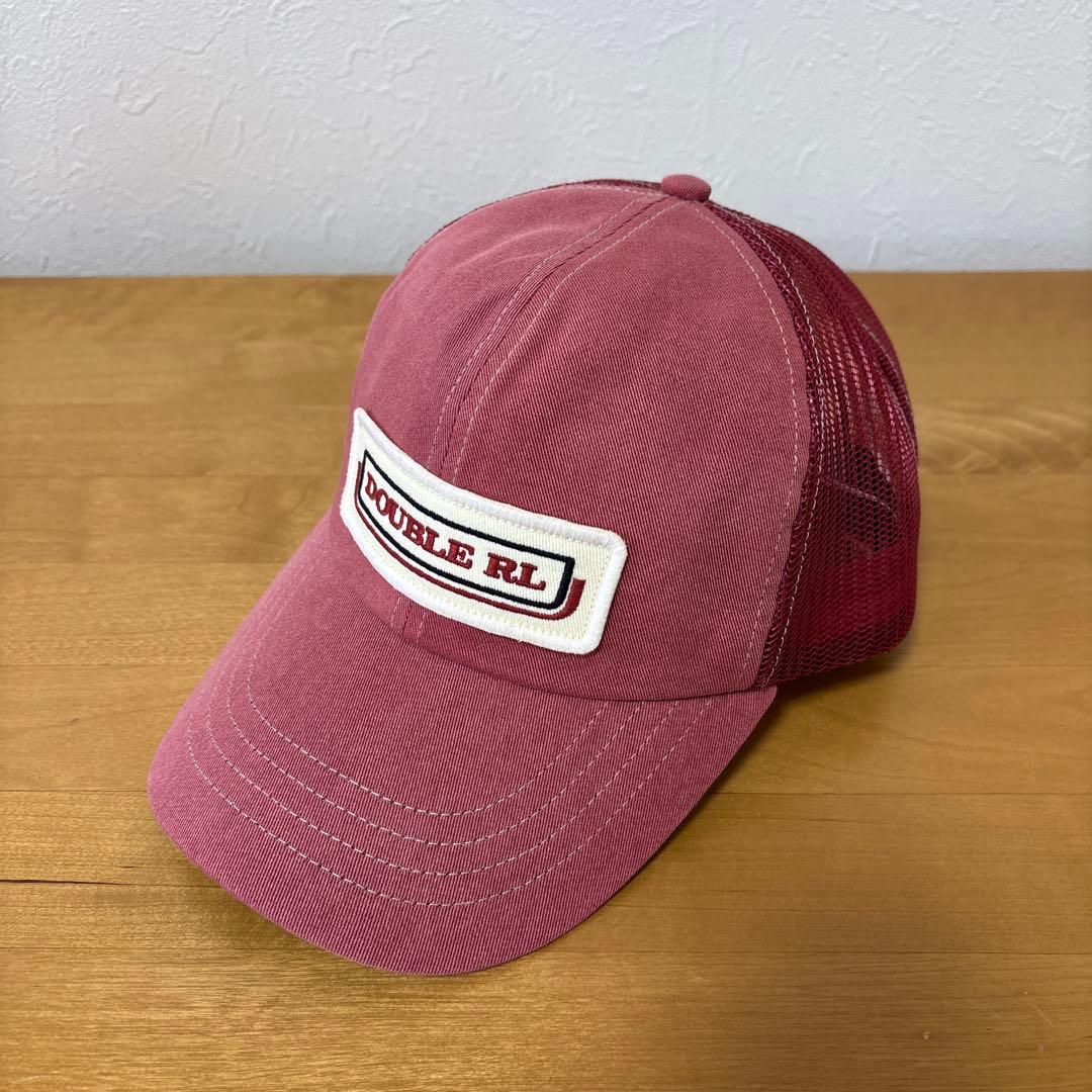 【RRL】ロゴパッチ ツイル トラッカー キャップ 新品、未使用