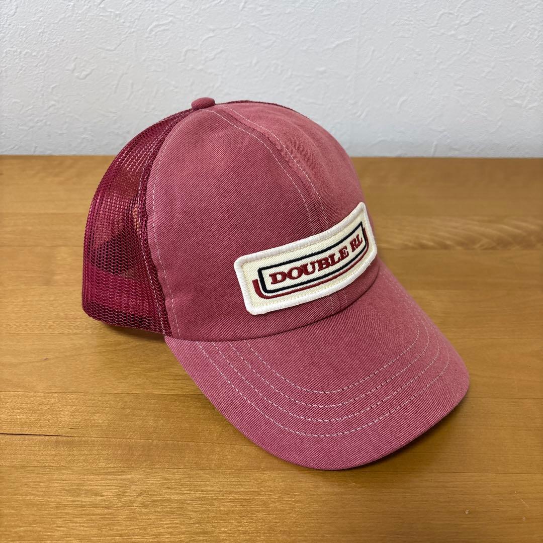 【RRL】ロゴパッチ ツイル トラッカー キャップ 新品、未使用