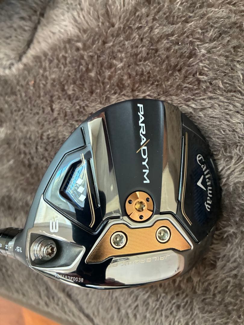 キャロウェイパラダイムトリプルダイヤ　3W 超美品　S