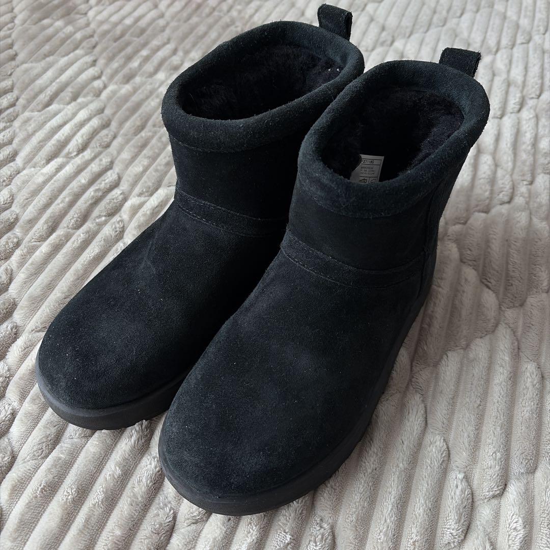 UGG アグ クラシック ミニ ウォータープルーフ 23cm ブーツ ブラック