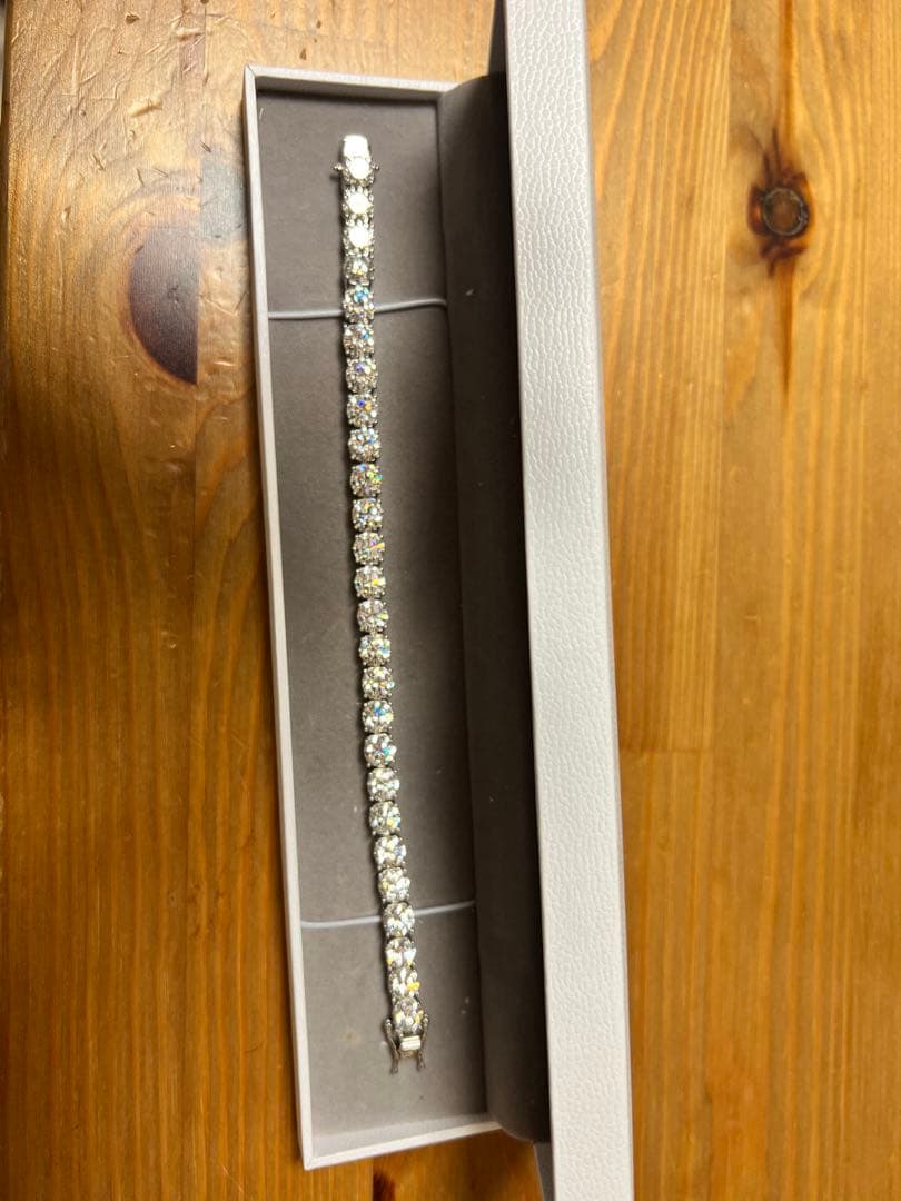 refind モアサナイト 5mm テニスブレスレット