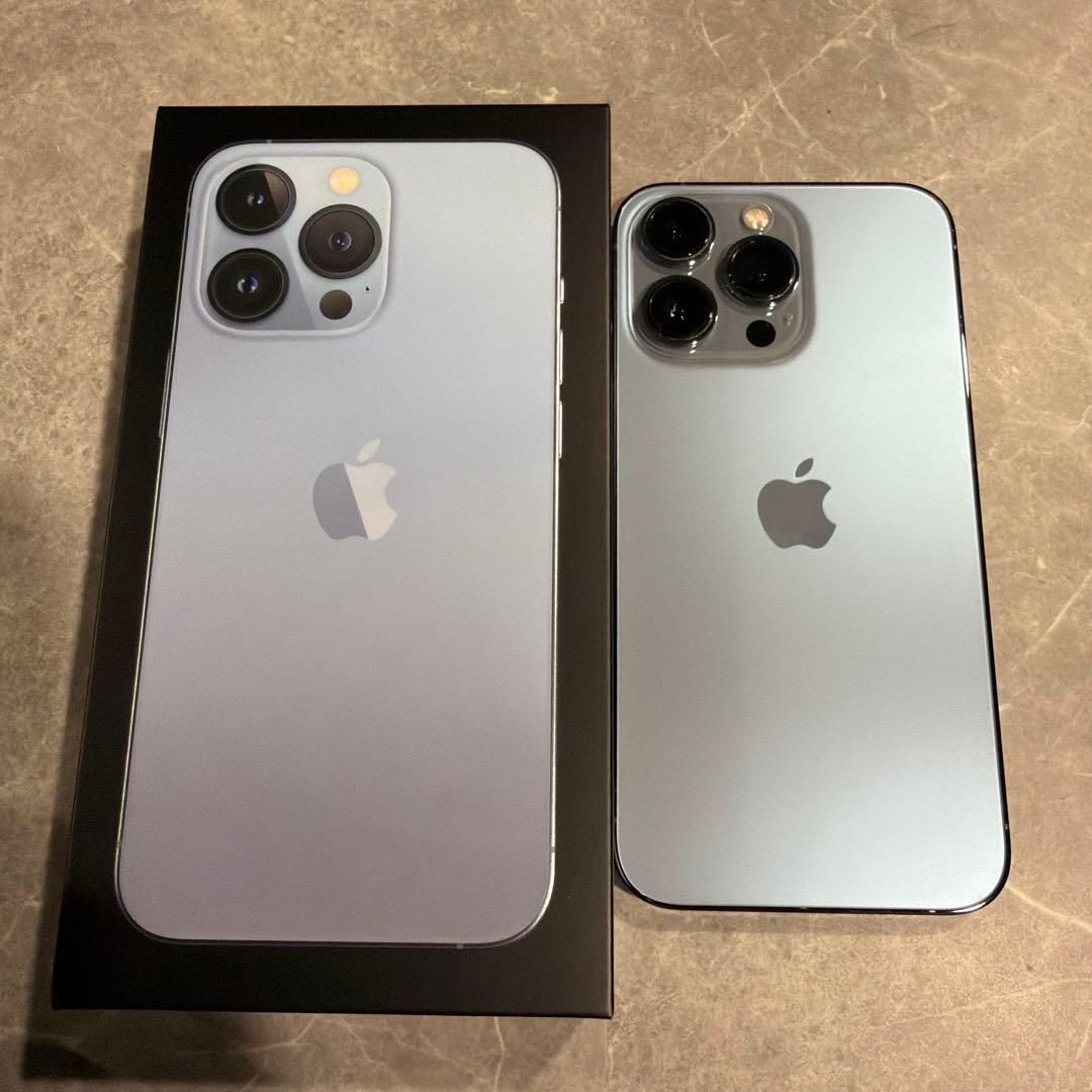【美品】iPhone13Pro シエラブルー