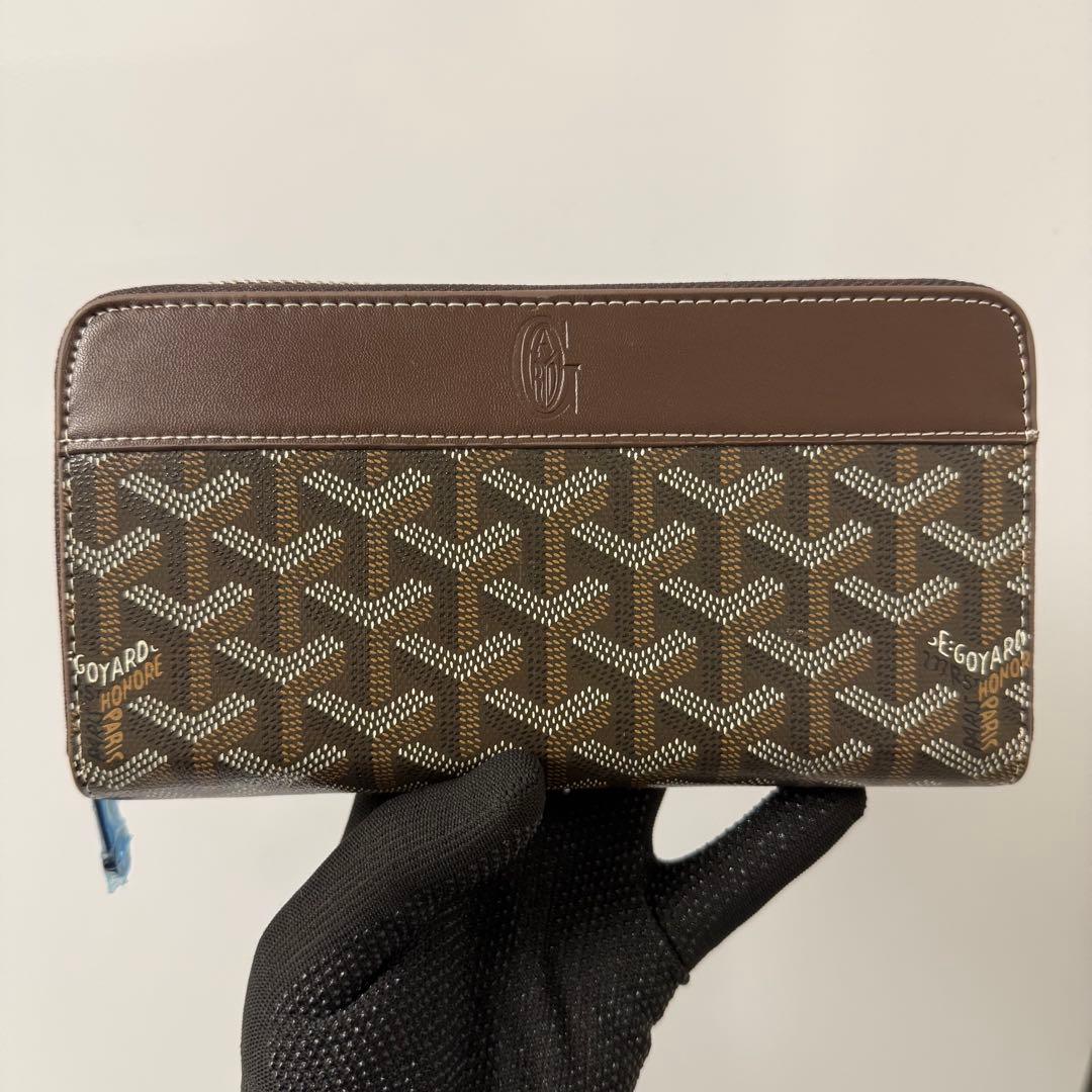 Goyard 長財布 レザー モノグラム
