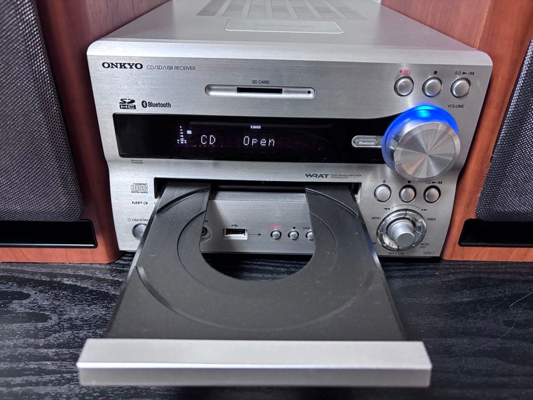 ONKYO NFR-7 CDコンポ Bluetooth対応 リモコン付き