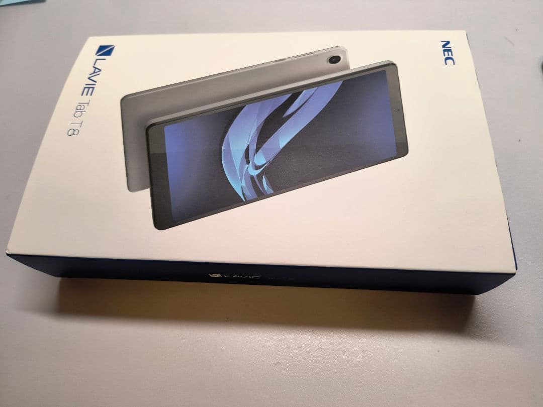 タブレット　NEC LAVIE Tab T8 アークティックグレー