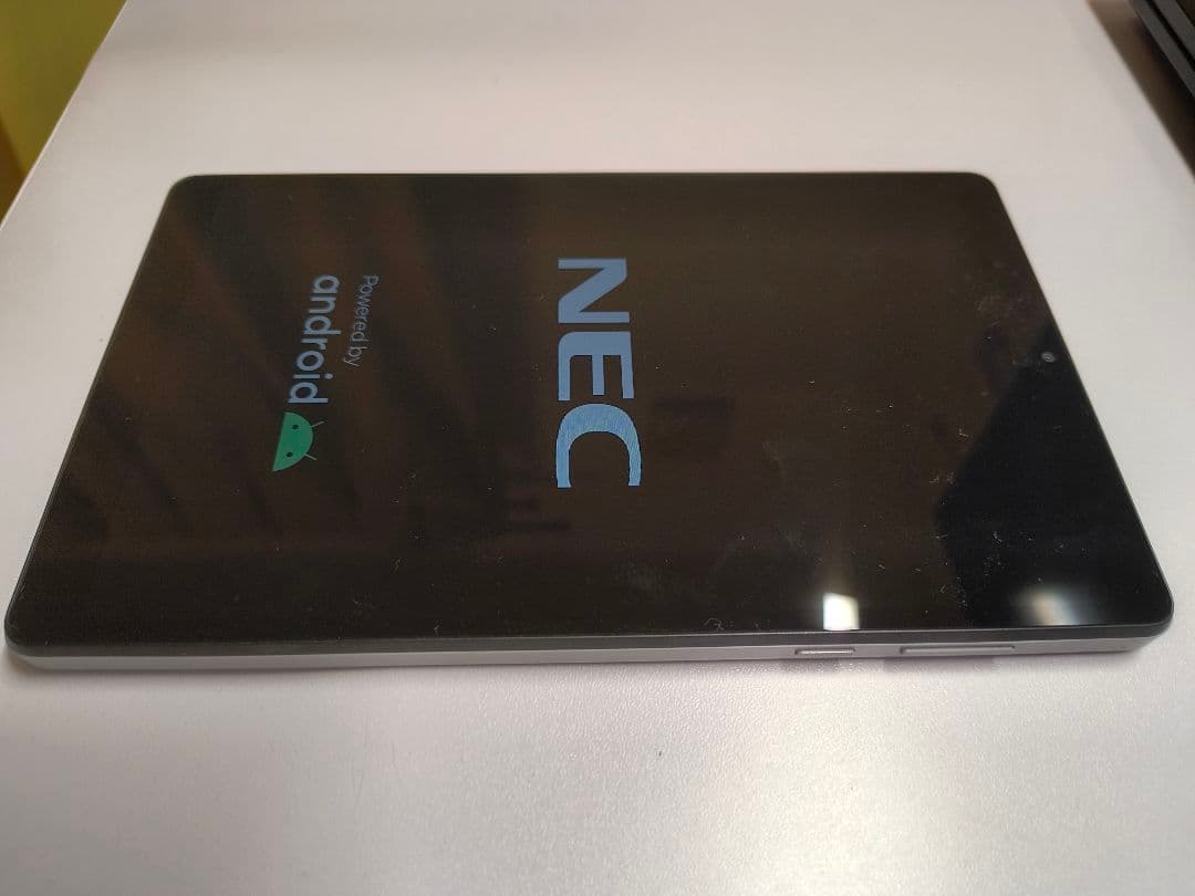 タブレット　NEC LAVIE Tab T8 アークティックグレー